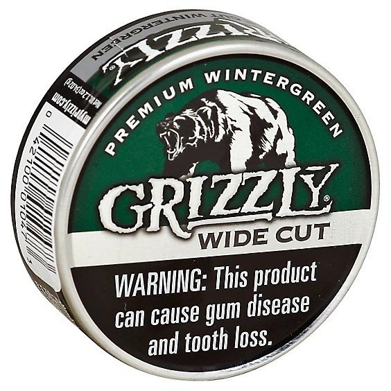 grizzly wide cut wintergreen chewing tobacco 1.jpg