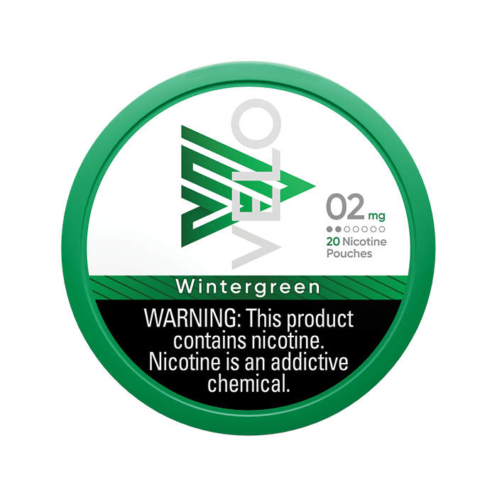 velo pouches 2mg wintergreen front withwarning 1.webp