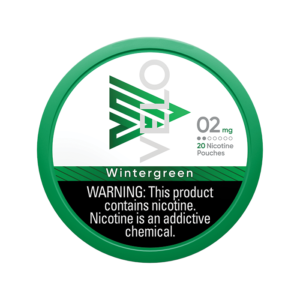 velo pouches 2mg wintergreen front withwarning.webp
